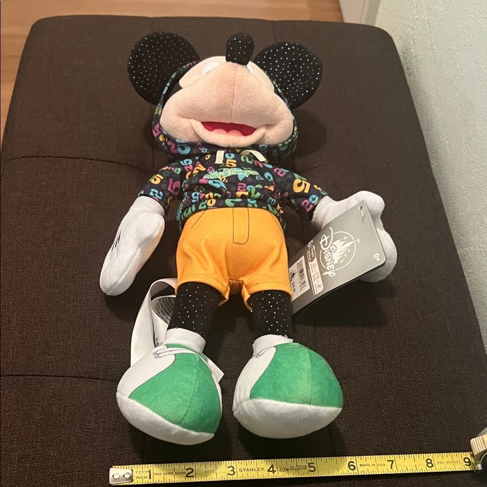 ( 0360) Colorful Mickey Mouse Plush Toy - Picture 4 of 16